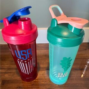 Blender Bottle Duo - USA & Kale Yeah Designs